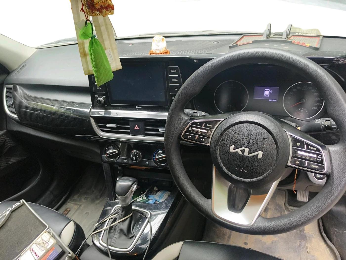 2021 KIA SELTOS HTK PLUS AT 1.5 DIESEL, Diesel, Automatic, 88,753 km, interior