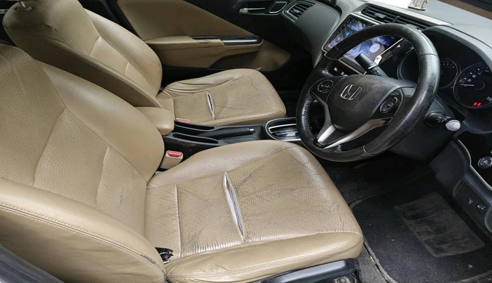 2017 Honda City 1.5L I-VTEC ZX CVT, Petrol, Automatic, 1,22,910 km, interior