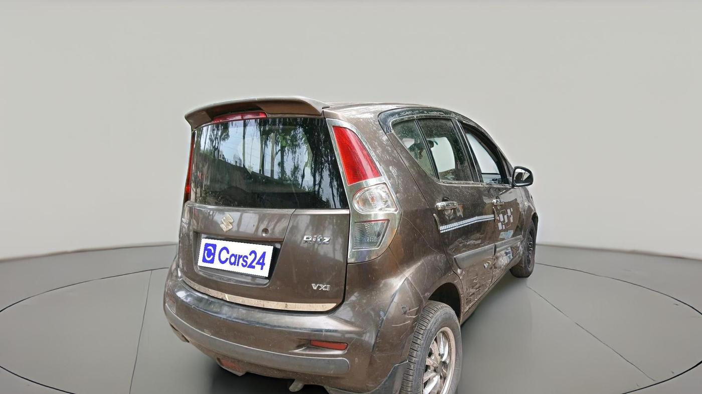 2012 Maruti Ritz VXI, CNG, Manual, 98,569 km, exterior