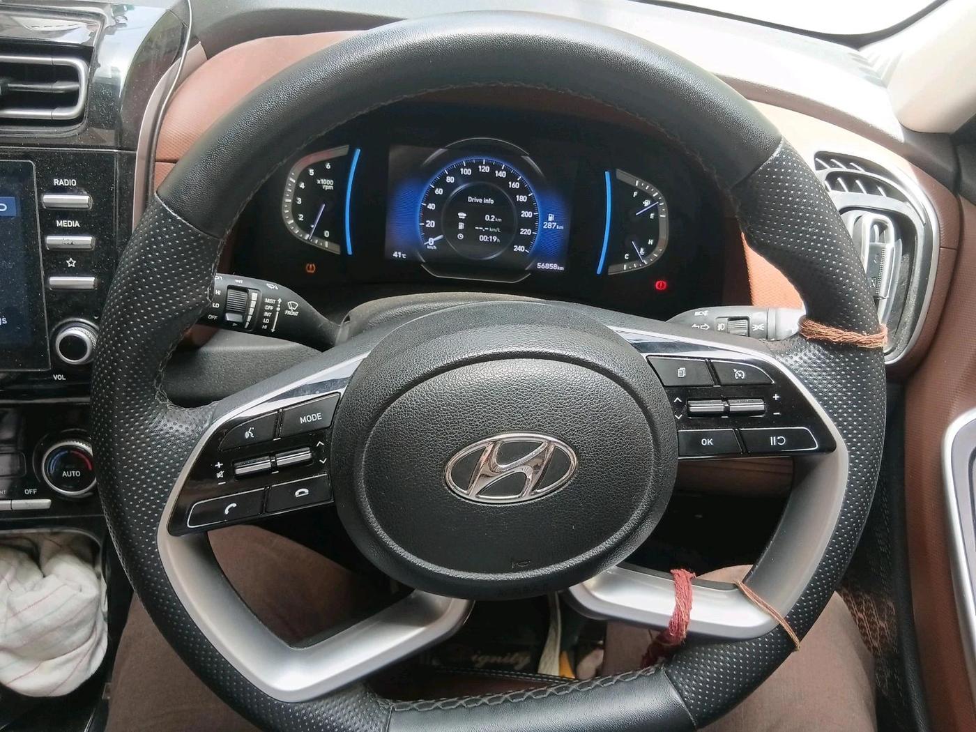 2022 Hyundai ALCAZAR 1.5 PRESTIGE EXE 7S, Diesel, Manual, 56,858 km, interior