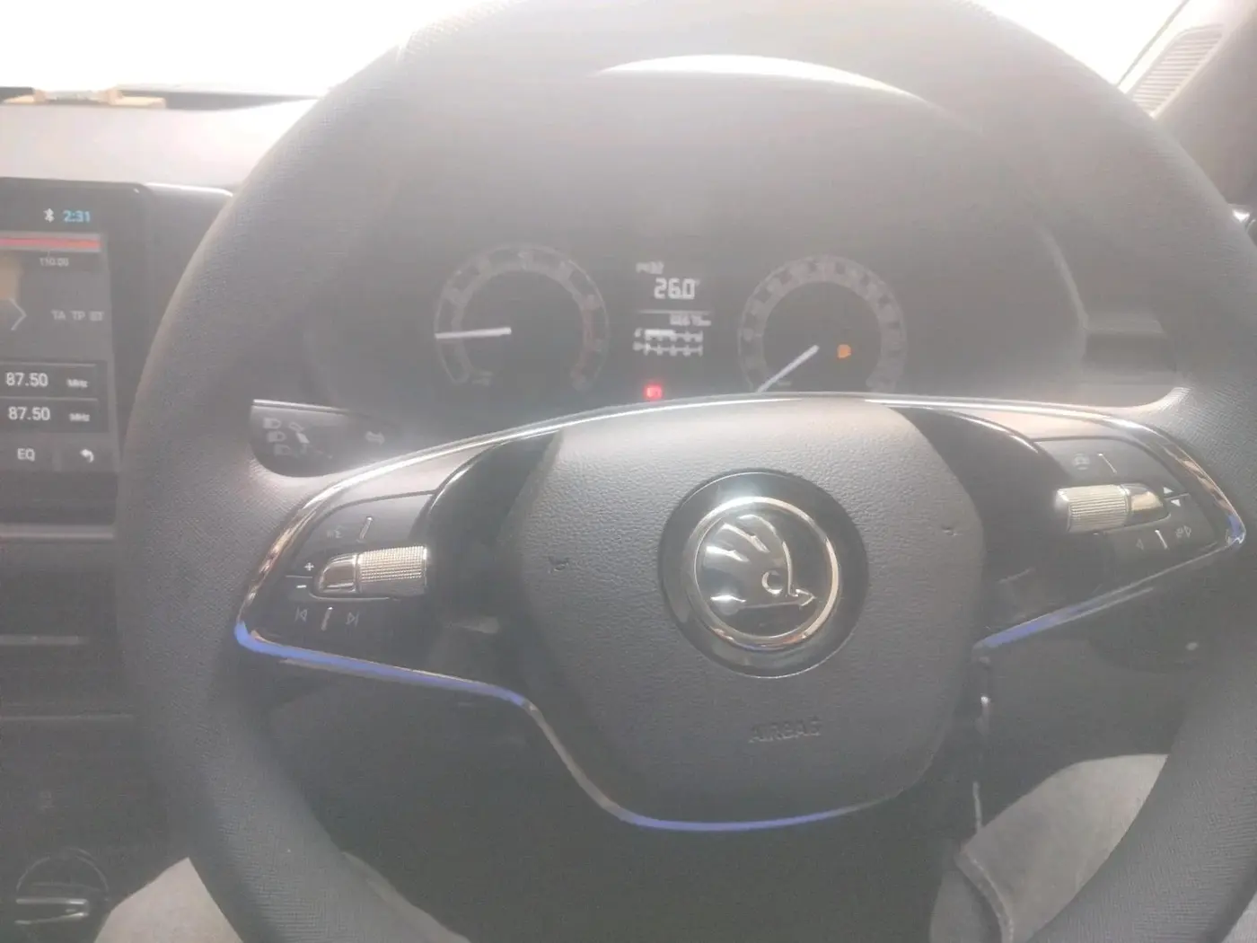 2022 Skoda KUSHAQ ACTIVE 1.0L TSI MT, Petrol, Manual, 66,675 km, interior