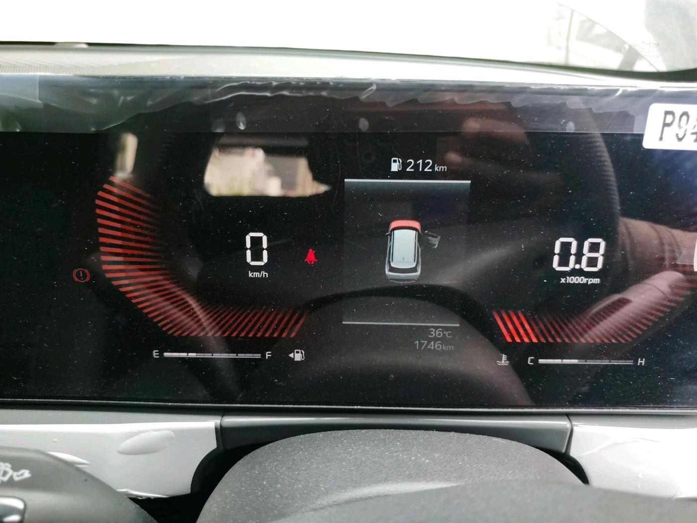 2025 KIA SYROS HTK 1.0 Turbo 6MT, Petrol, Manual, 1,746 km, interior