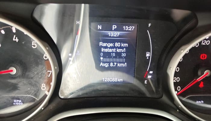 2017 Jeep Compass LIMITED 1.4 PETROL AT, Petrol, Automatic, 1,28,088 km, interior