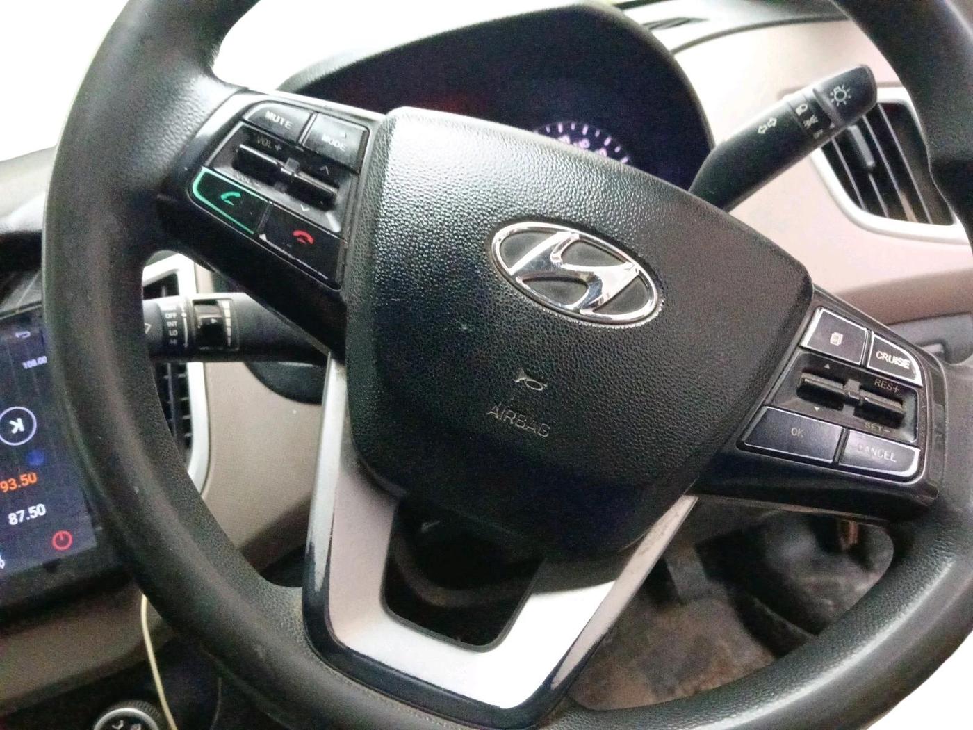 2018 Hyundai Creta E PLUS 1.4 DIESEL, Diesel, Manual, 83,672 km, interior
