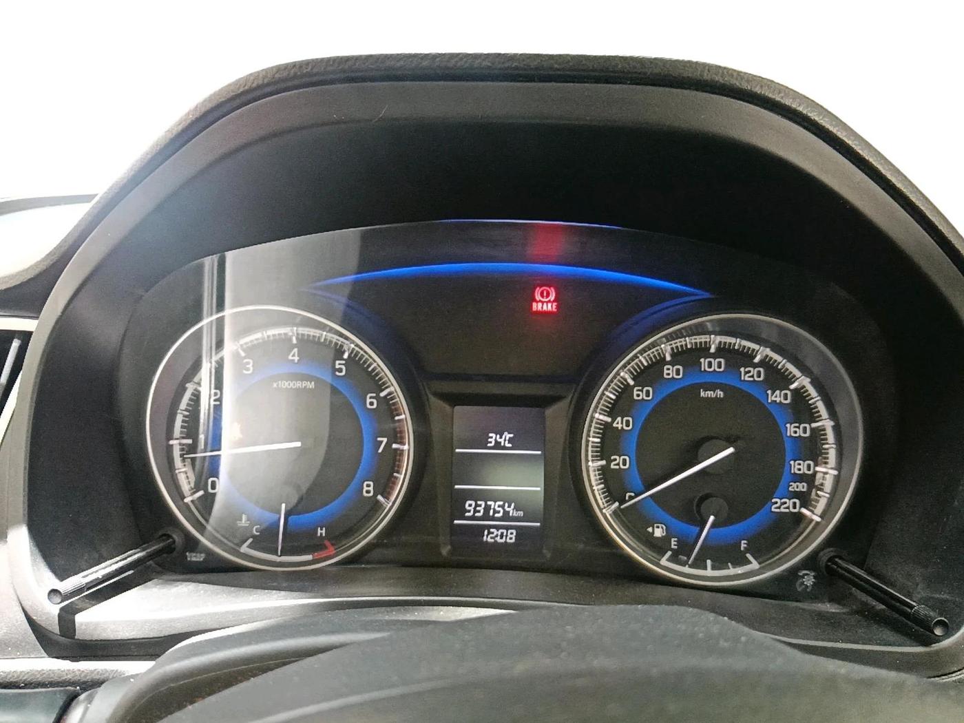 2016 Maruti Baleno DELTA PETROL 1.2, Petrol, Manual, 93,754 km, interior
