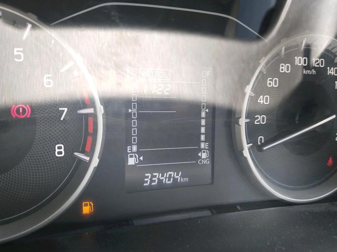 2025 Maruti BREZZA LXI S- CNG, CNG, Manual, 33,404 km, interior
