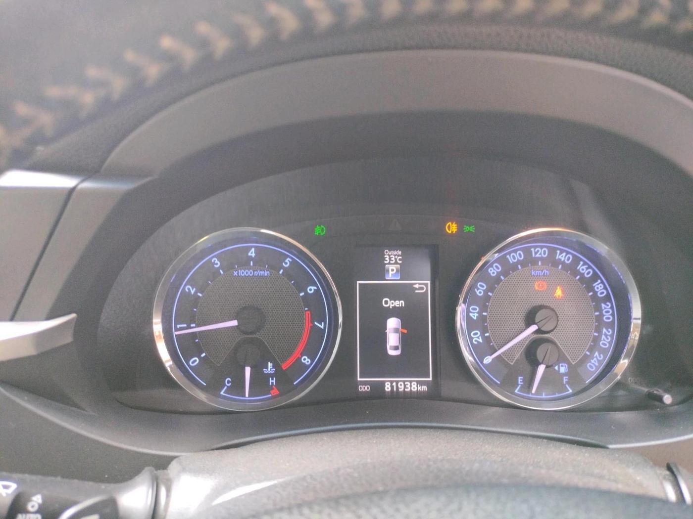 2016 Toyota Corolla Altis VL CVT PETROL, Petrol, Automatic, 81,938 km, interior