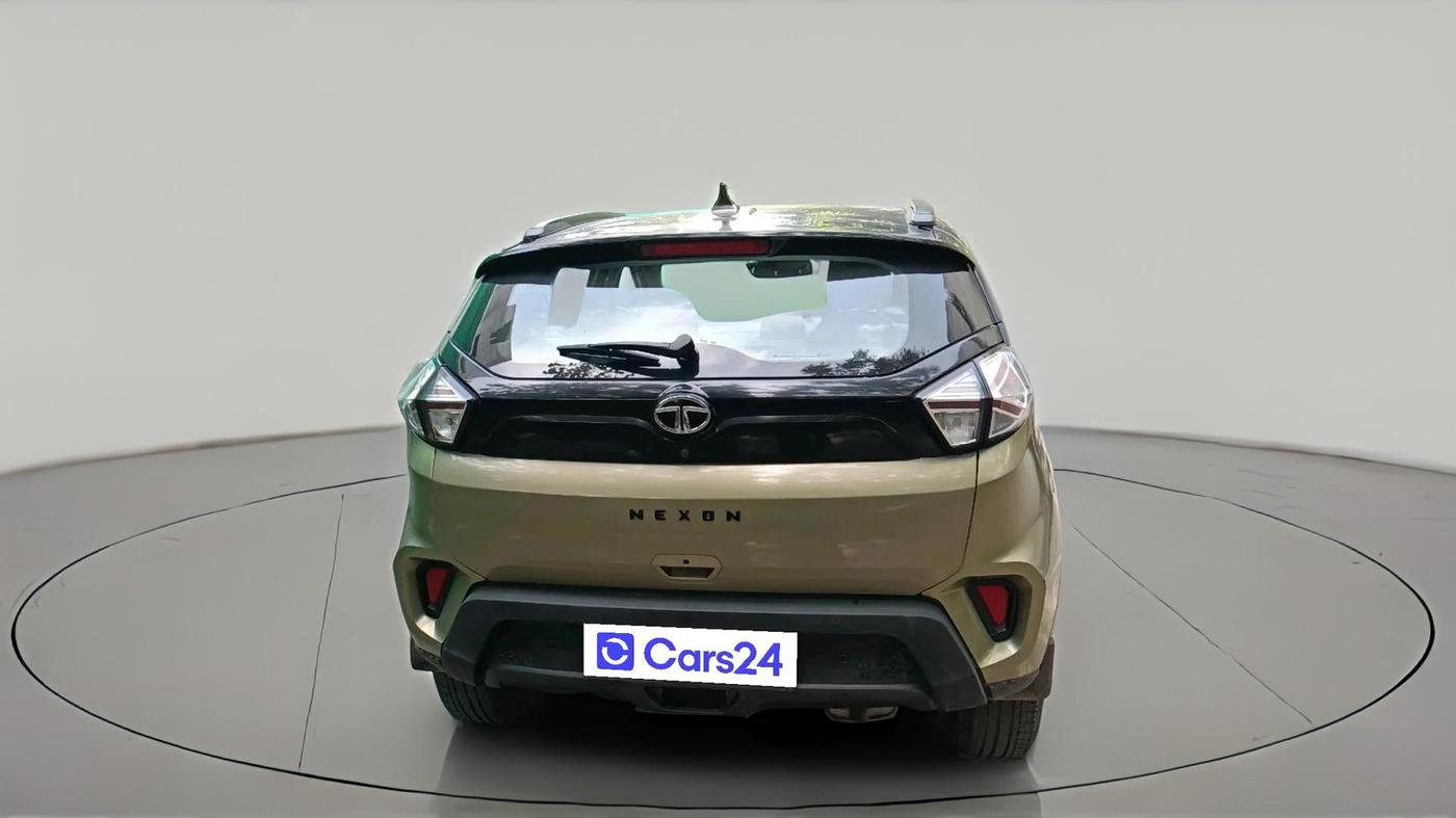 2022 Tata NEXON XZA PLUS (PREMIUM) KAZIRANGA PETROL, Petrol, Automatic, 57,380 km, exterior