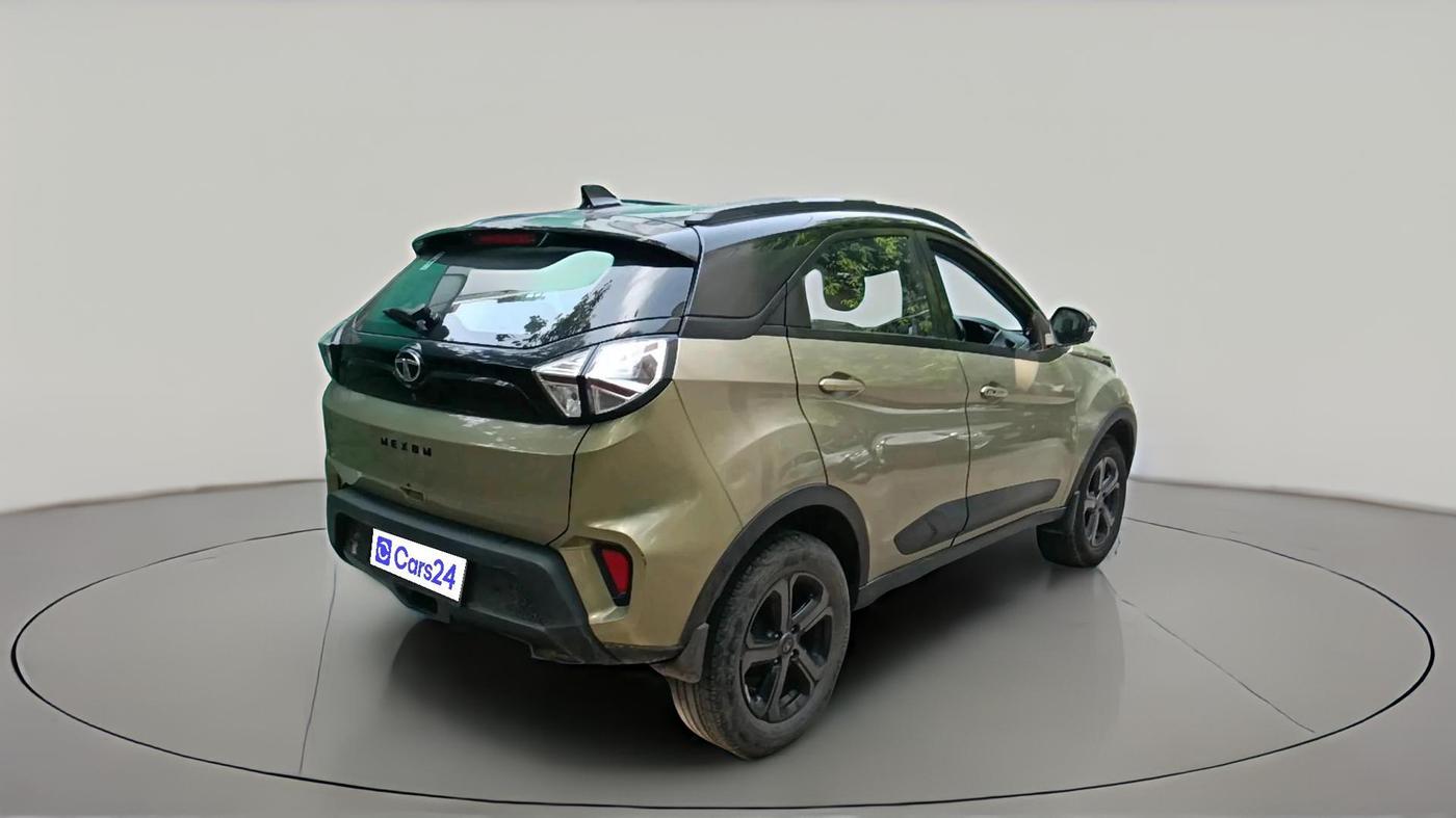 2022 Tata NEXON XZA PLUS (PREMIUM) KAZIRANGA PETROL, Petrol, Automatic, 57,380 km, exterior