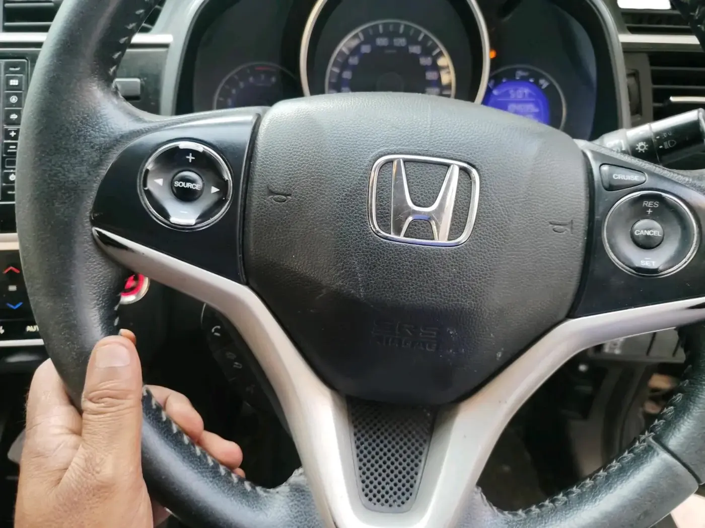 2020 Honda WR-V 1.2L I-VTEC VX MT, CNG, Manual, 1,04,599 km, interior