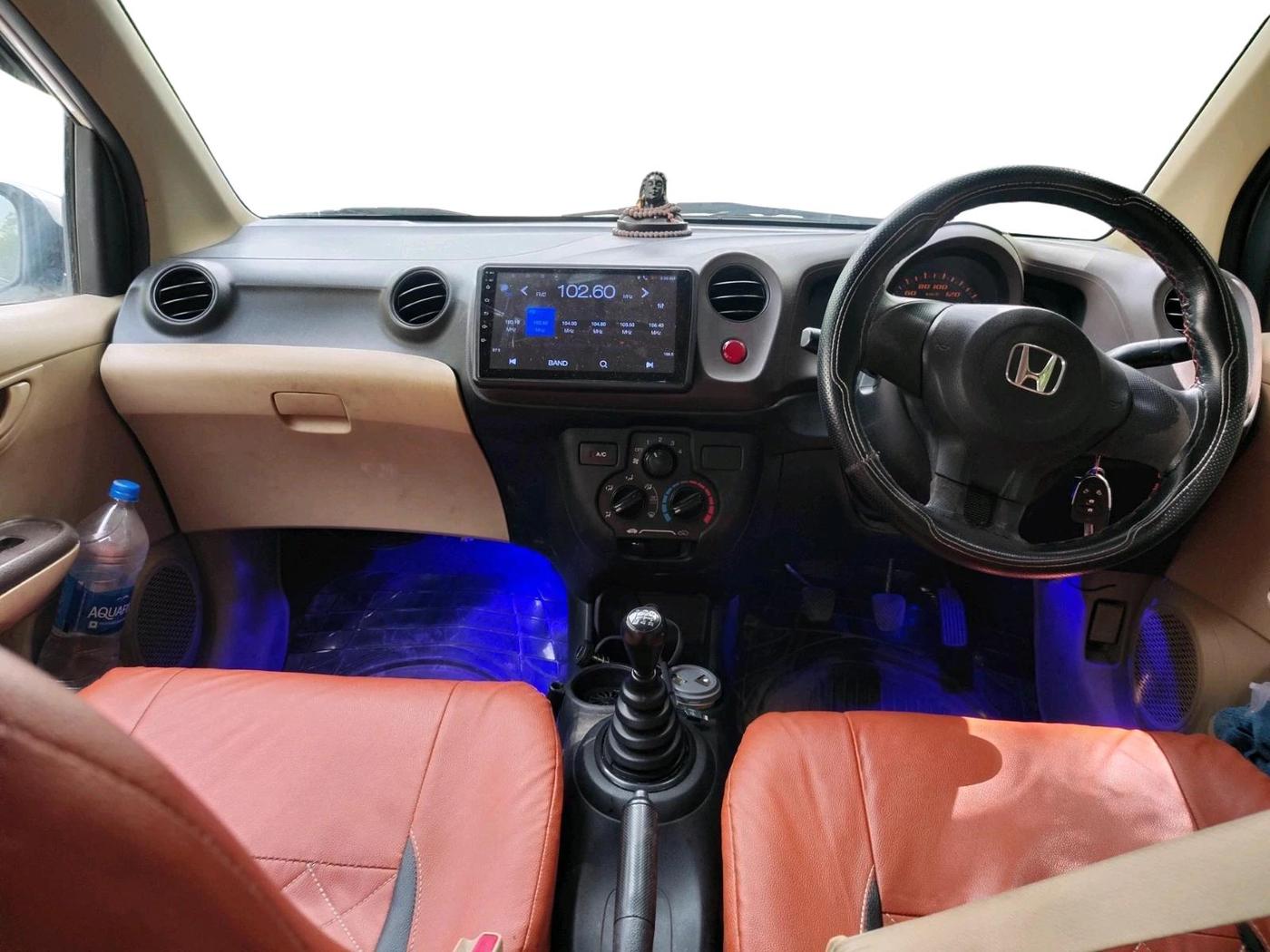2013 Honda Amaze 1.2L I-VTEC EX, CNG, Manual, 1,11,127 km, interior