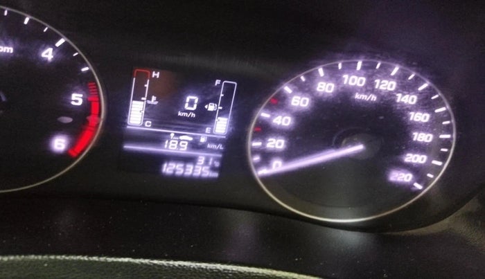 2018 Hyundai Creta SX 1.6 DIESEL, Diesel, Manual, 1,25,335 km, interior