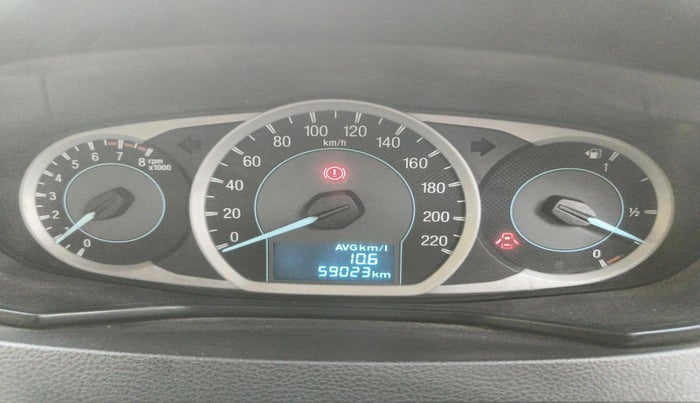 2016 Ford Figo Aspire TITANIUM 1.2 PETROL, Petrol, Manual, 59,023 km, interior