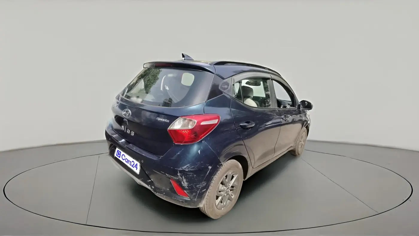 2020 Hyundai GRAND I10 NIOS SPORTZ AMT 1.2 KAPPA VTVT, Petrol, Automatic, 99,632 km, exterior