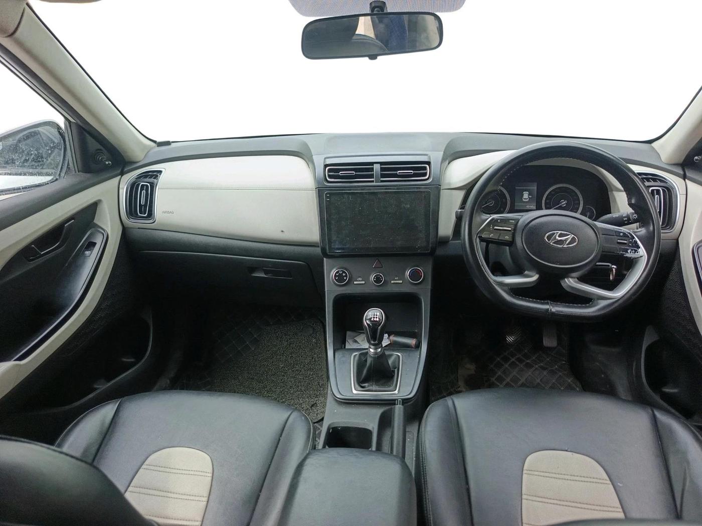 2022 Hyundai Creta E 1.5 DIESEL, Diesel, Manual, 43,165 km, interior