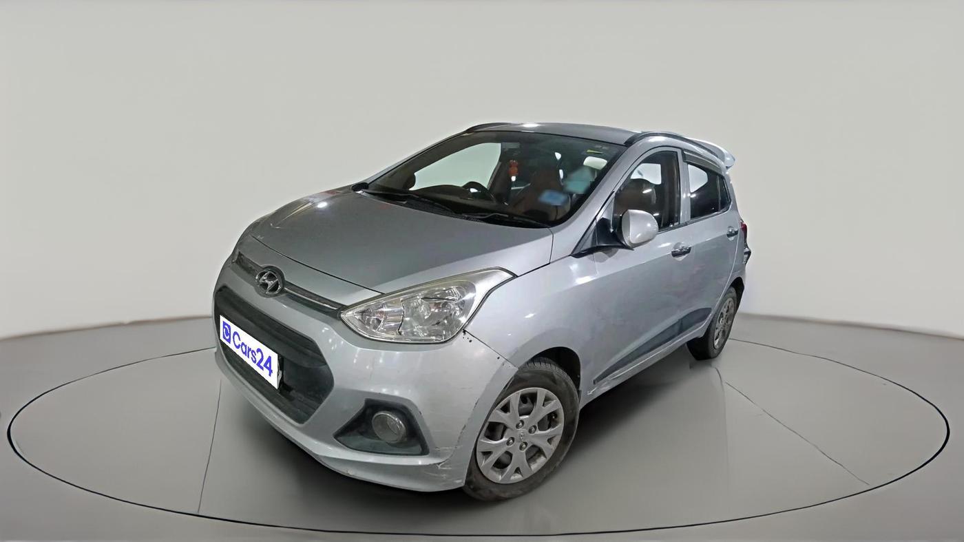 2016 Hyundai Grand i10 SPORTZ 1.2 KAPPA VTVT, CNG, Manual, 67,823 km, exterior