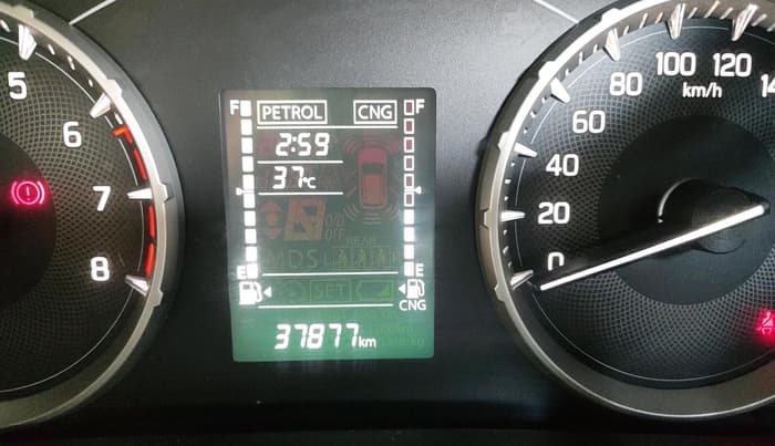 2023 Maruti BREZZA VXI S-CNG, CNG, Manual, 37,877 km, interior