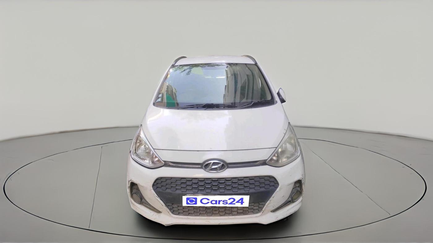 2017 Hyundai Grand i10 SPORTZ (O) AT 1.2 KAPPA VTVT, Petrol, Automatic, 96,080 km, exterior