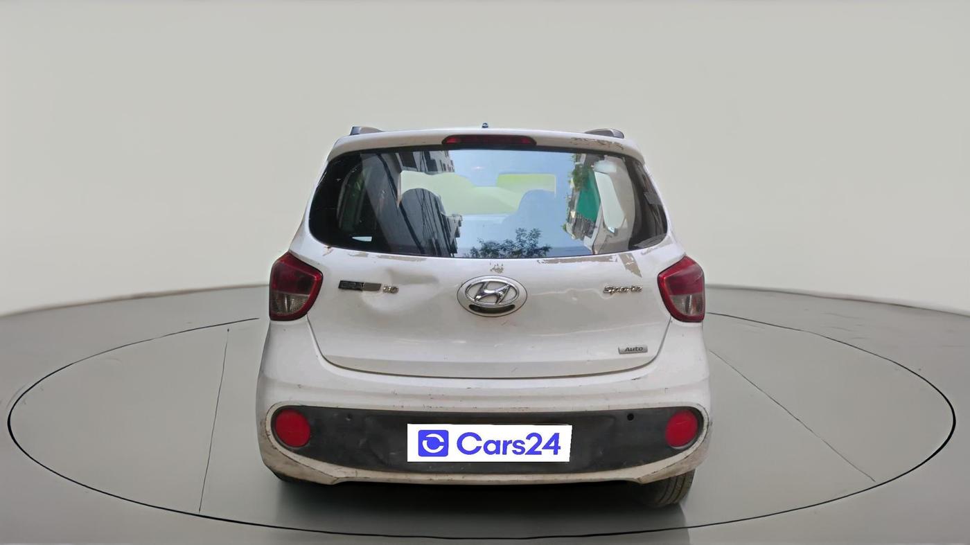 2017 Hyundai Grand i10 SPORTZ (O) AT 1.2 KAPPA VTVT, Petrol, Automatic, 96,080 km, exterior