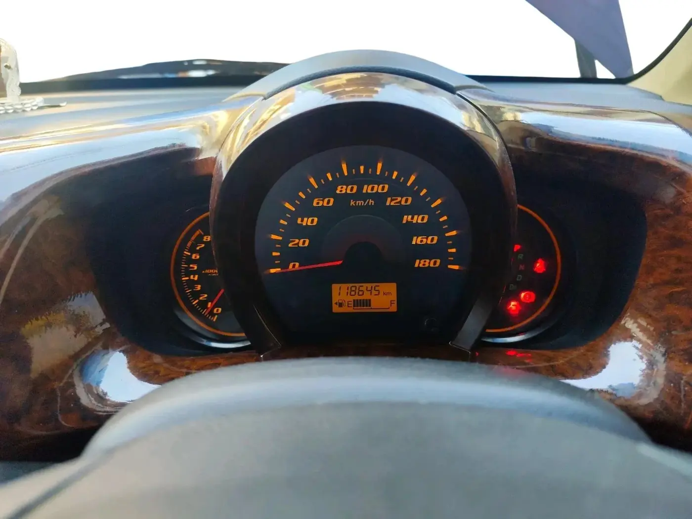 2014 Honda Amaze 1.2L I-VTEC VX AT, CNG, Automatic, 1,18,645 km, interior