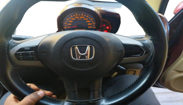 2014 Honda Amaze 1.2L I-VTEC VX AT, CNG, Automatic, 1,18,645 km, interior