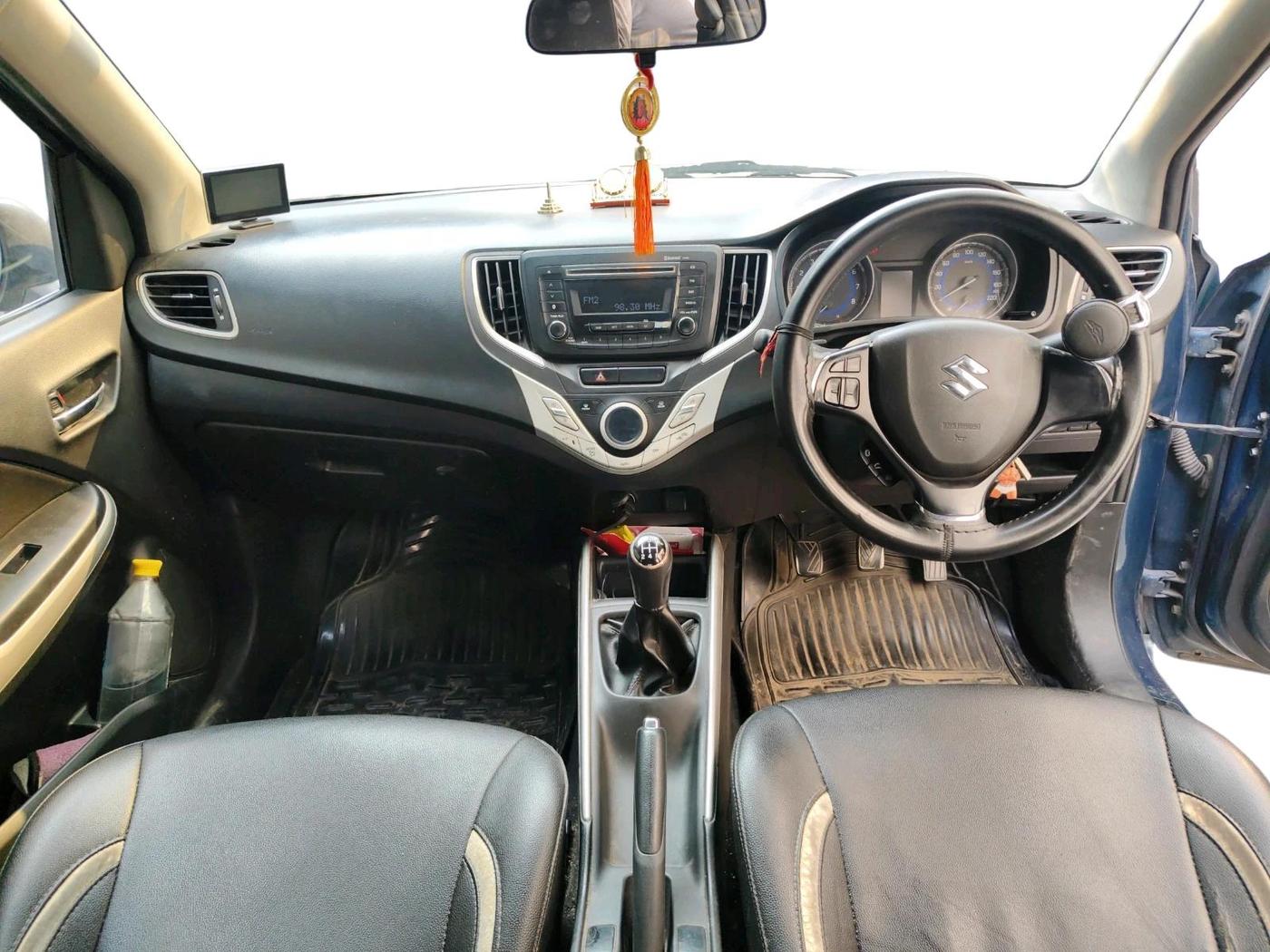 2016 Maruti Baleno DELTA PETROL 1.2, Petrol, Manual, 1,69,051 km, interior