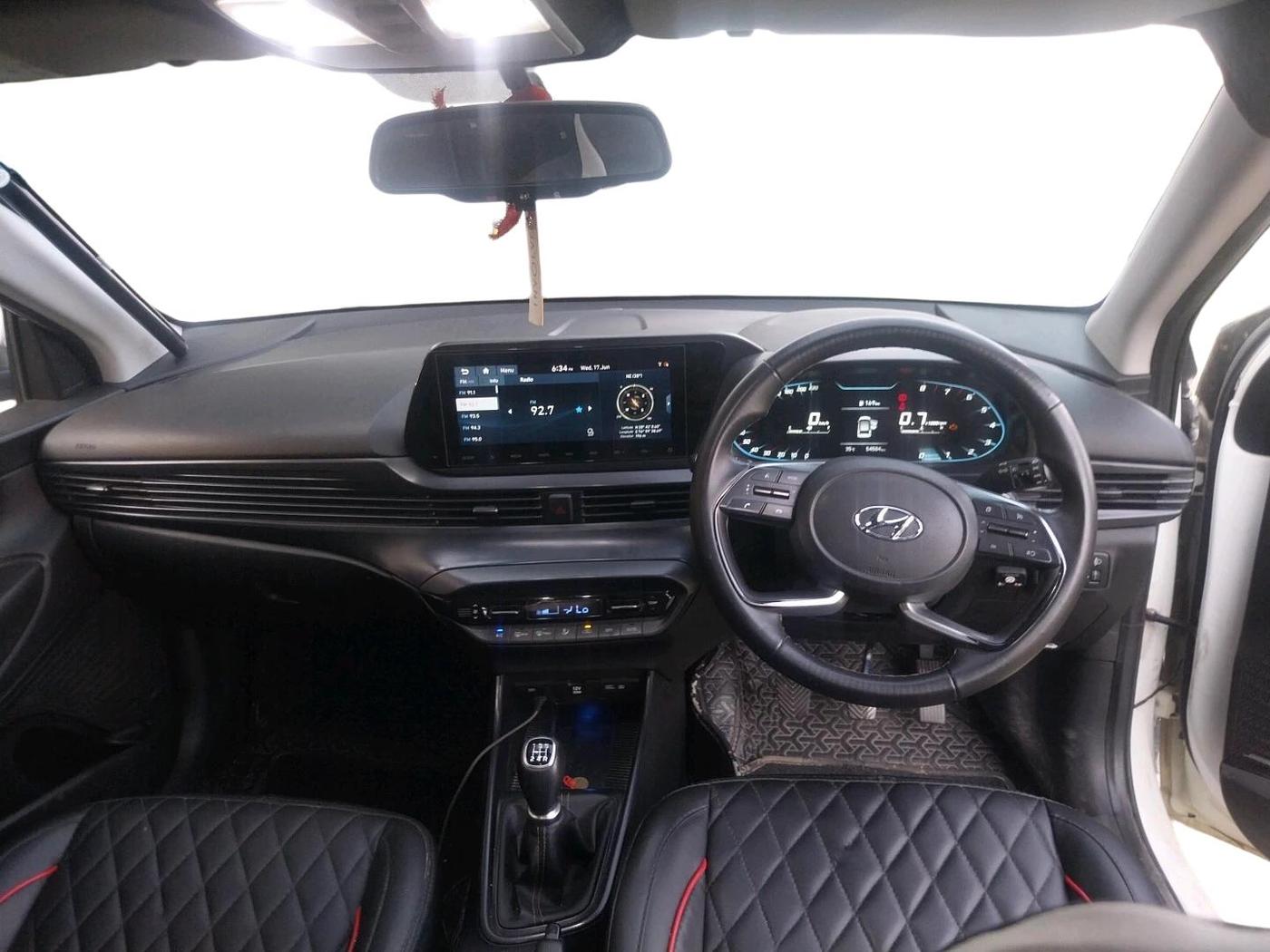2021 Hyundai NEW I20 ASTA (O) 1.2 MT, CNG, Manual, 54,584 km, interior
