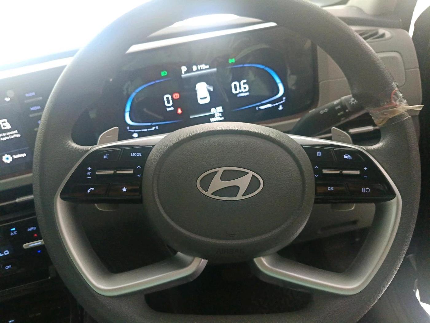 2024 Hyundai Creta 1.5 S (O) MPi iVT, Petrol, Automatic, 10,398 km, interior