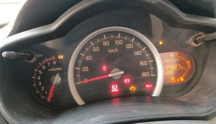 2016 Maruti Celerio VXI CNG, CNG, Manual, 1,34,327 km, interior