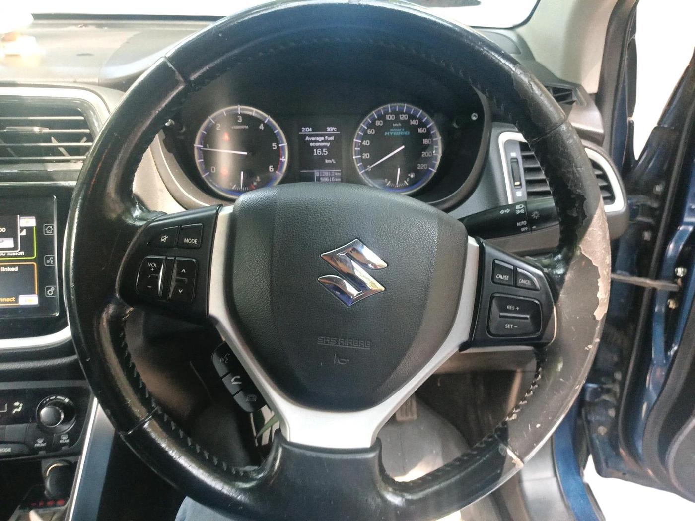 2017 Maruti S Cross ALPHA 1.3, Diesel, Manual, 59,616 km, interior