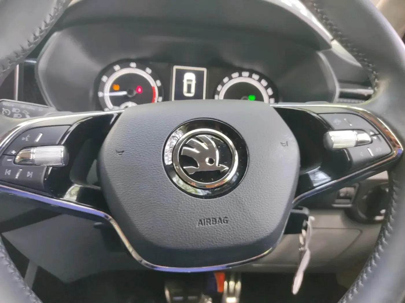 2025 Skoda KUSHAQ AMBITION 1.0L TSI AT, Petrol, Automatic, 1,619 km, interior