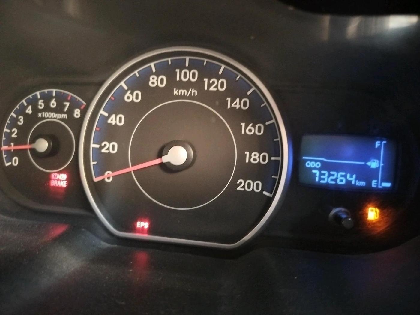 2012 Hyundai i10 MAGNA 1.2, Petrol, Manual, 73,264 km, interior
