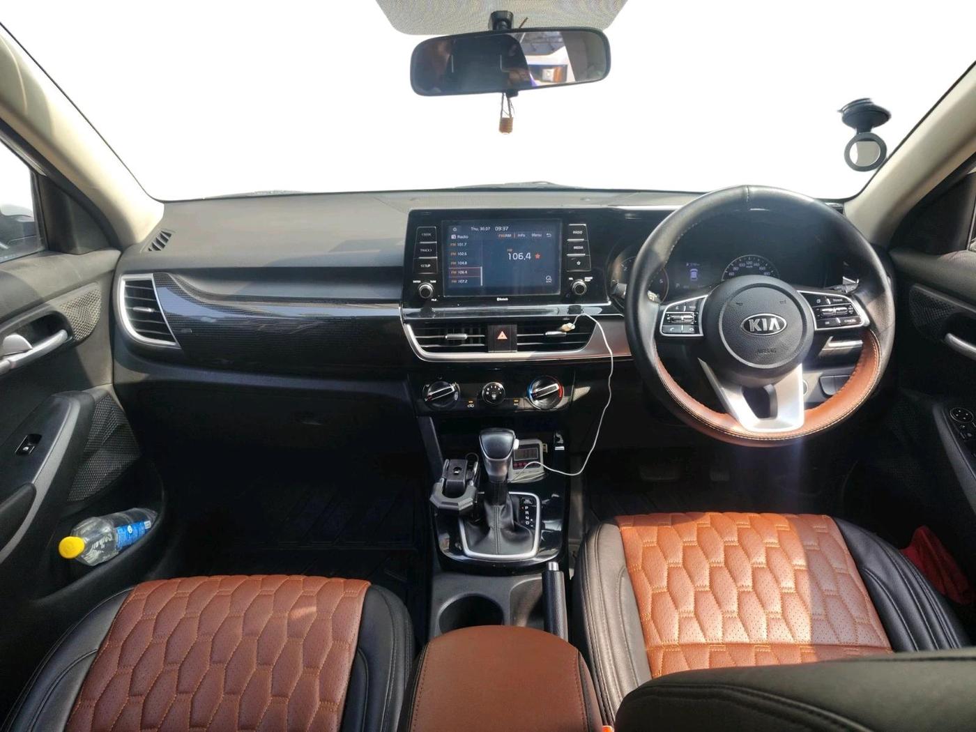 2021 KIA SELTOS HTK PLUS AT 1.5 DIESEL, Diesel, Automatic, 57,307 km, interior