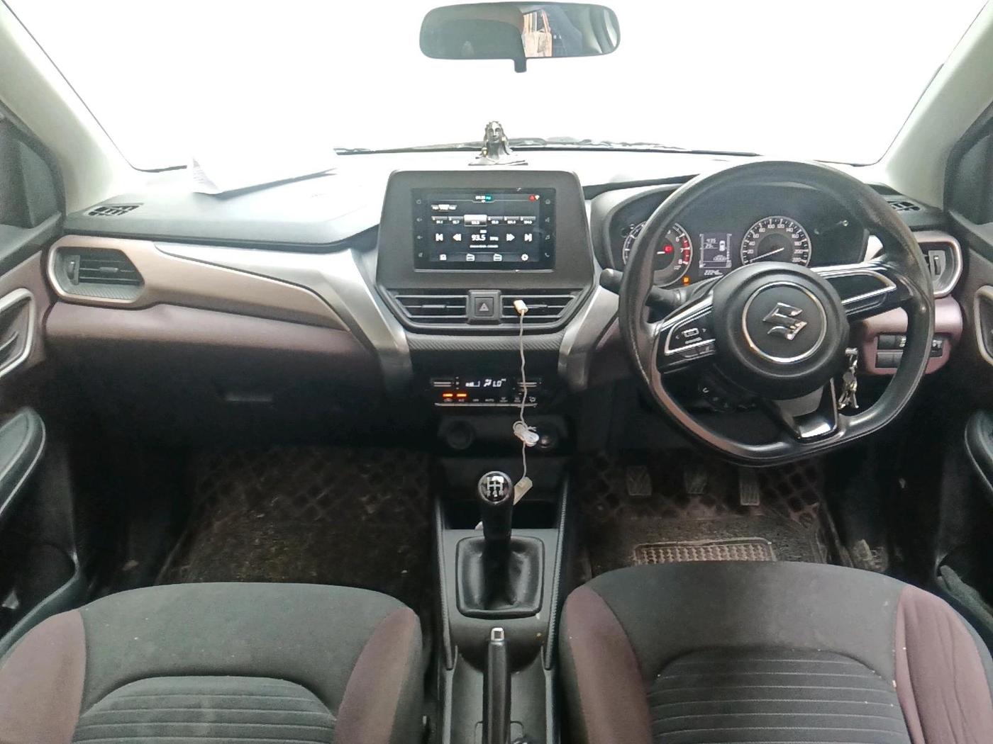 2025 Maruti FRONX DELTA 1.2 MT PETROL, Petrol, Manual, 22,246 km, interior