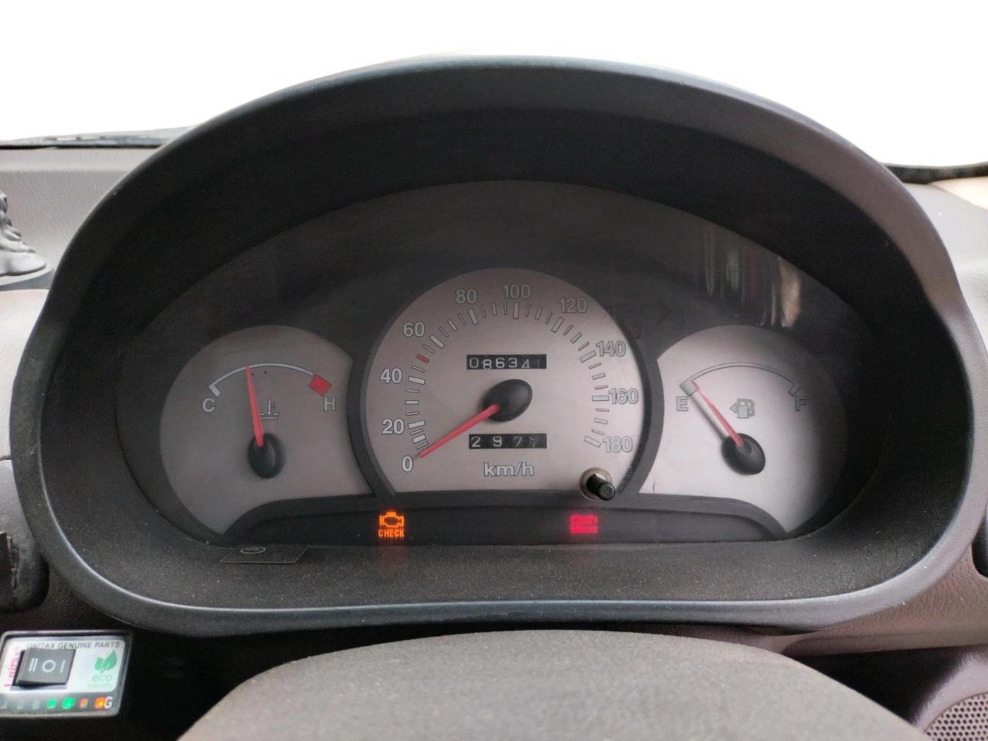 2012 Hyundai Santro Xing GL, CNG, Manual, 86,341 km, interior