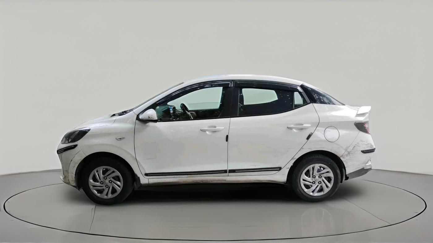 2022 Hyundai AURA S 1.2 CNG, CNG, Manual, 48,541 km, exterior