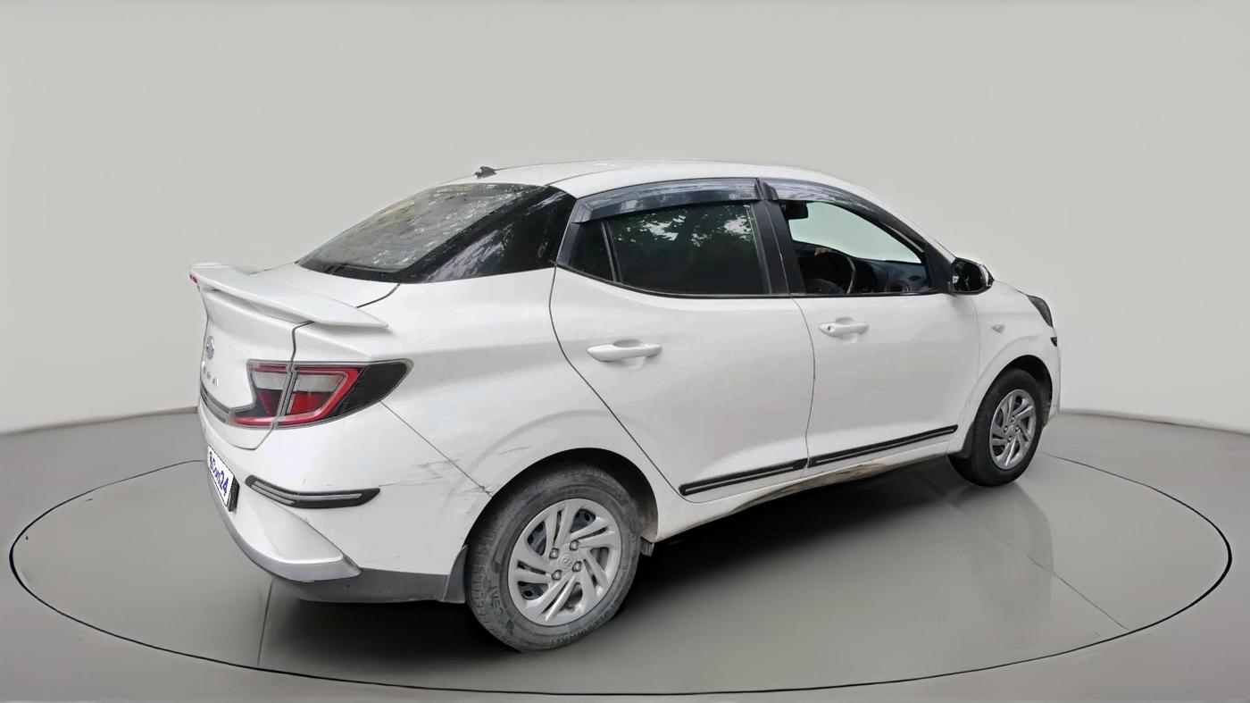 2022 Hyundai AURA S 1.2 CNG, CNG, Manual, 48,541 km, exterior