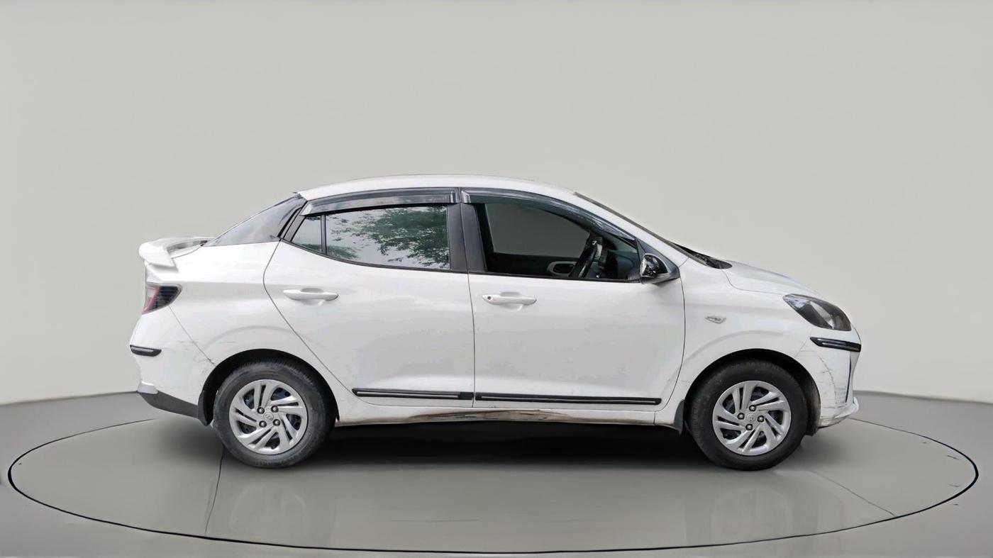 2022 Hyundai AURA S 1.2 CNG, CNG, Manual, 48,541 km, exterior
