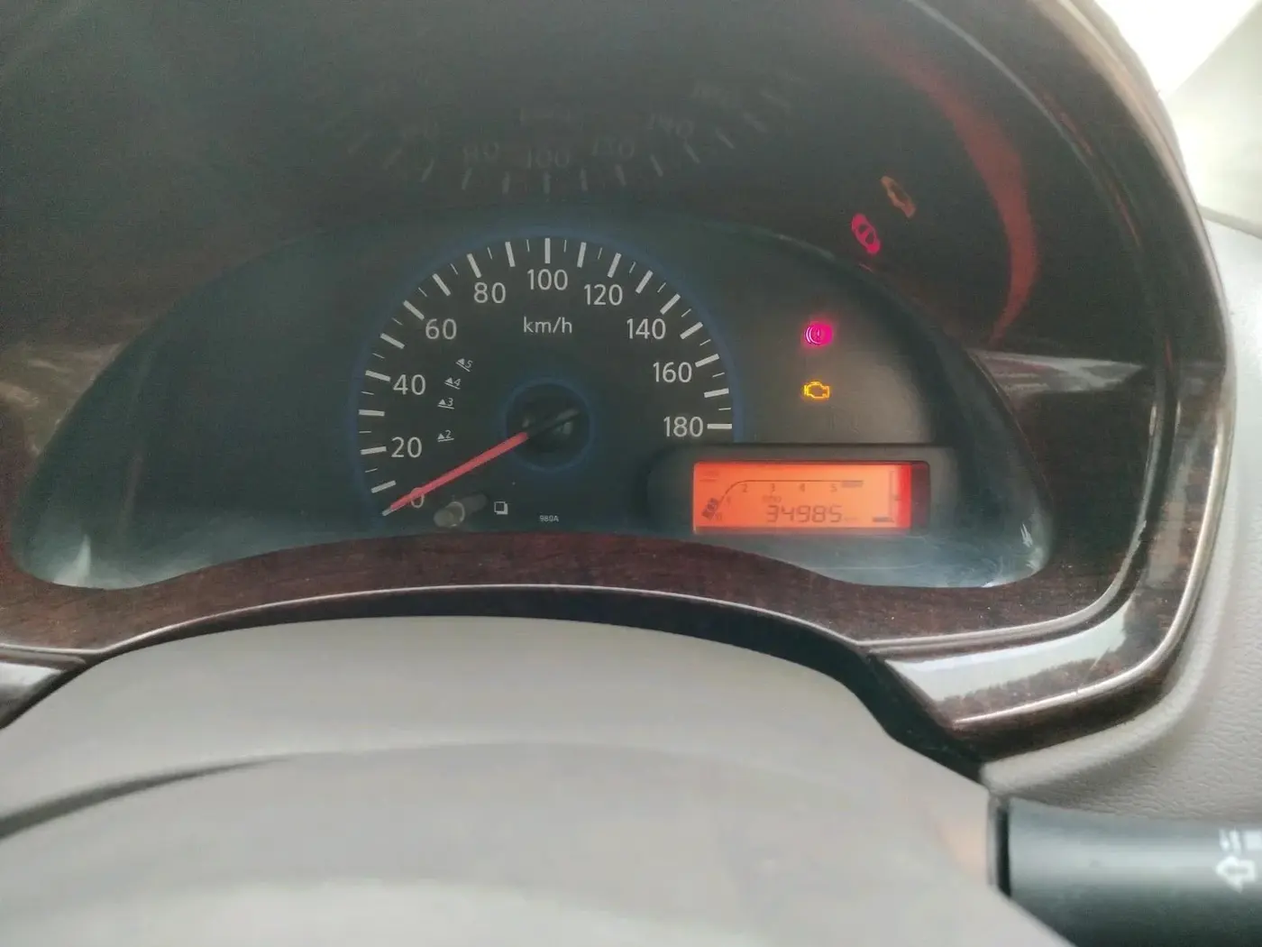 2014 Datsun Go T, CNG, Manual, 34,985 km, interior