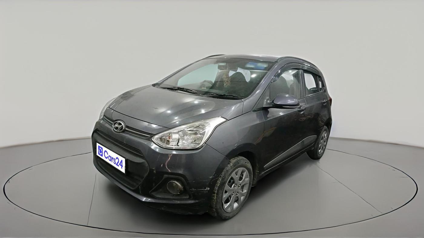 2015 Hyundai Grand i10 SPORTZ 1.2 KAPPA VTVT, Petrol, Manual, 31,068 km, exterior