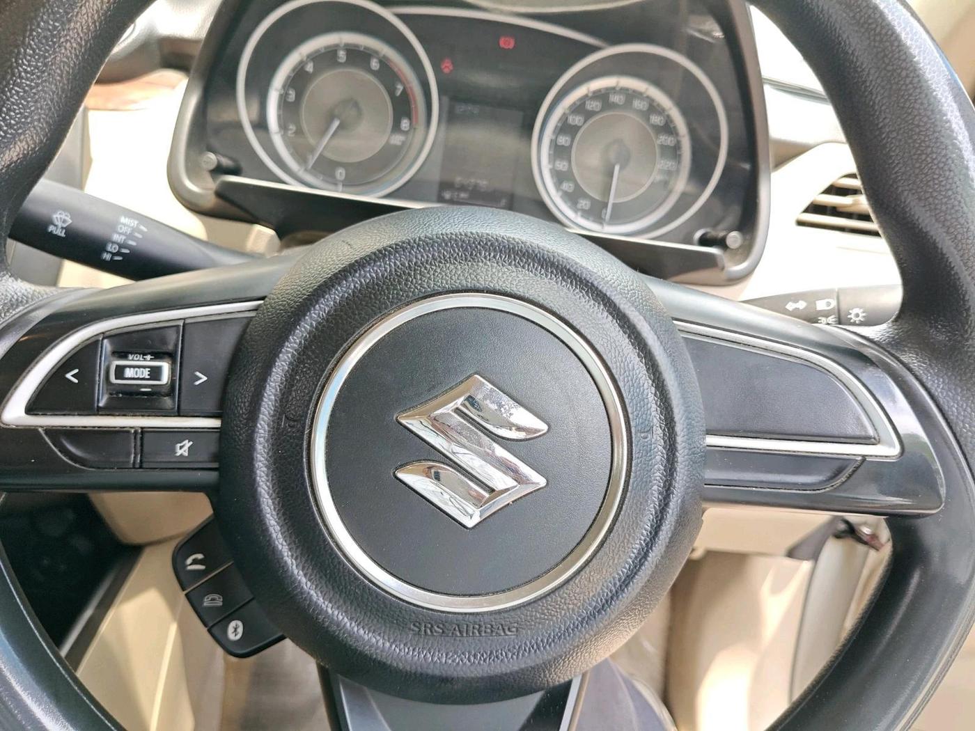 2019 Maruti Dzire VXI, Petrol, Manual, 64,380 km, interior