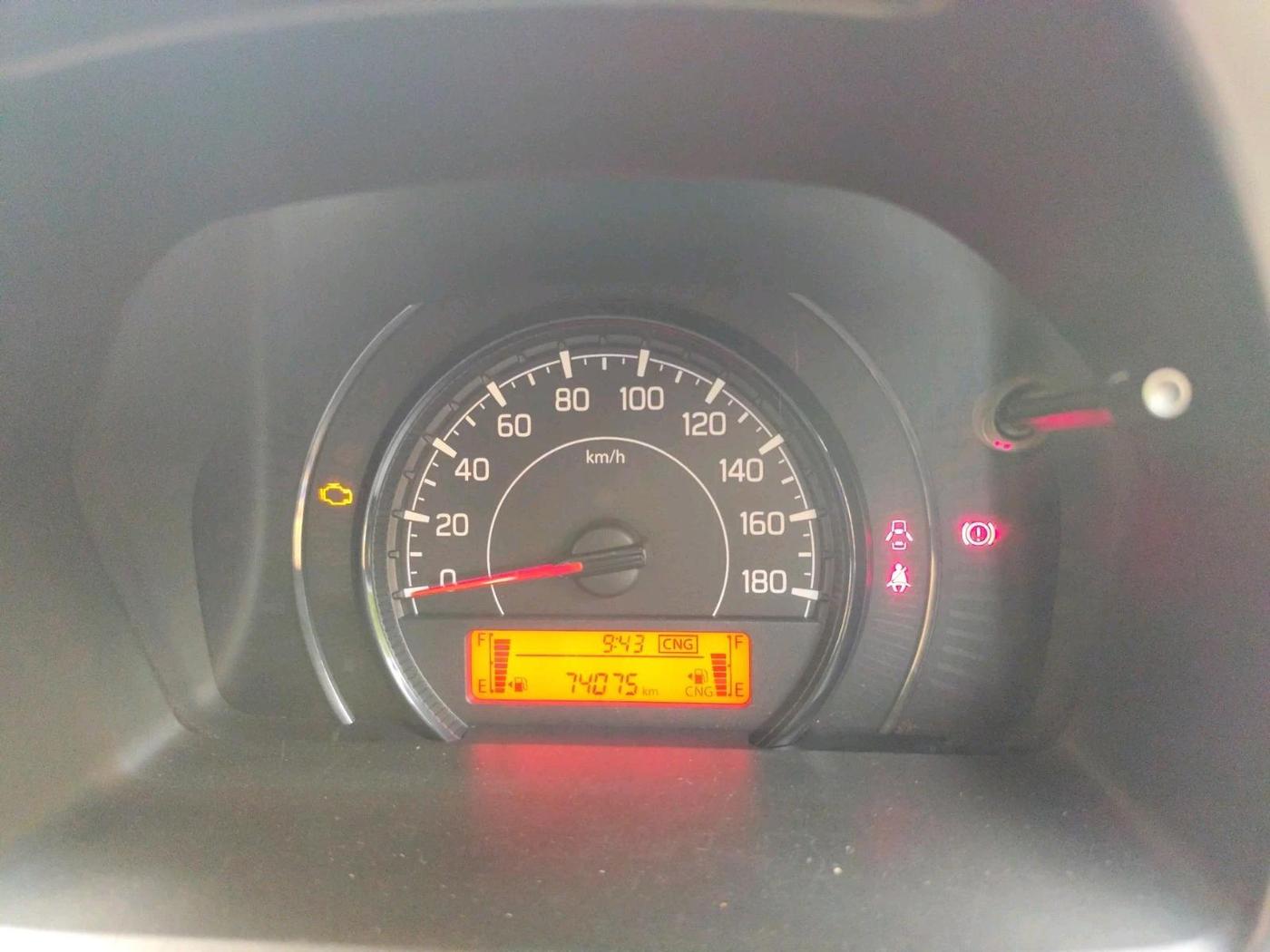 2020 Maruti New Wagon-R LXI CNG (O) 1.0, CNG, Manual, 74,075 km, interior