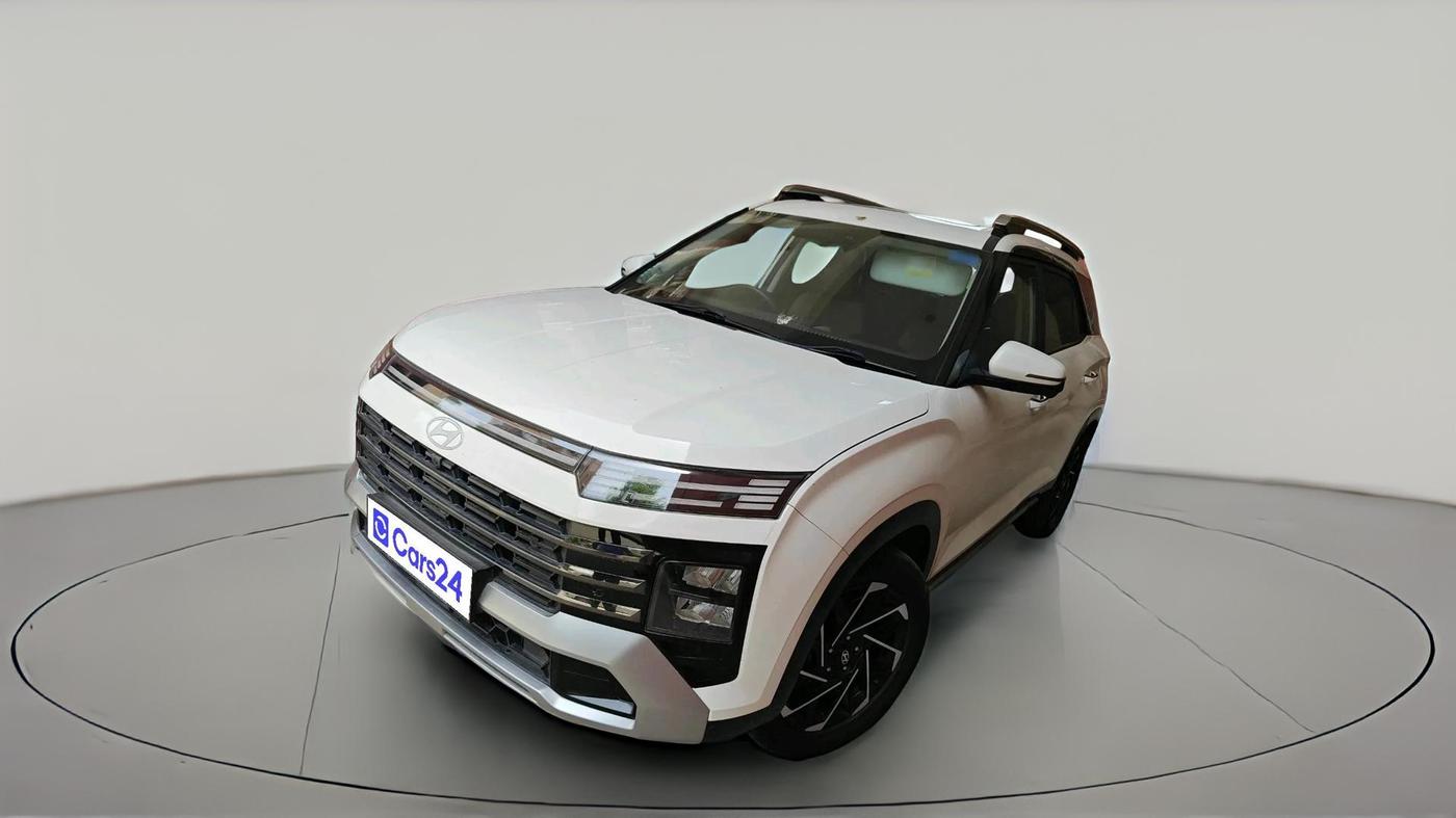 2025 Hyundai ALCAZAR Signature 6 STR 1.5 Turbo GDi Petrol DCT, Petrol, Automatic, 23,493 km, exterior