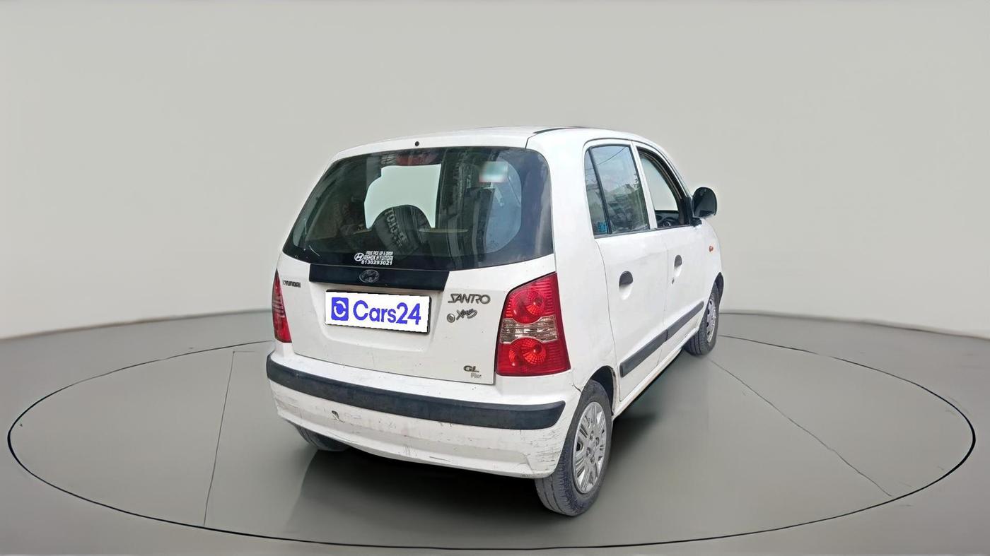 2012 Hyundai Santro Xing GL PLUS, CNG, Manual, 1,03,389 km, exterior