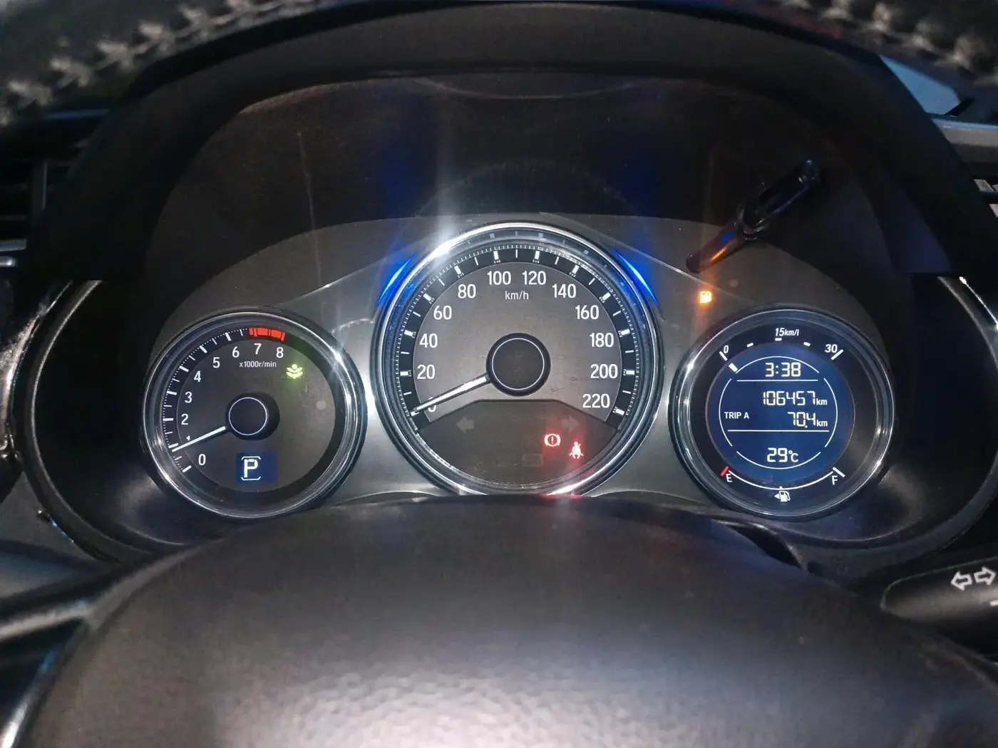 2018 Honda City 1.5L I-VTEC VX CVT, Petrol, Automatic, 1,06,457 km, interior