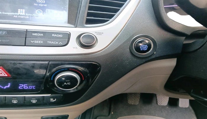 2018 Hyundai Verna 1.6 VTVT SX O, Petrol, Manual, 73,336 km, interior