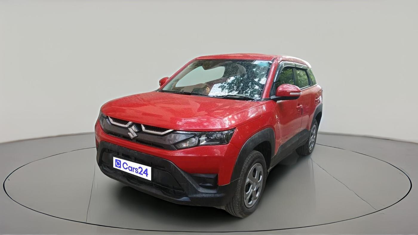 2024 Maruti BREZZA LXI S- CNG, CNG, Manual, 19,544 km, exterior