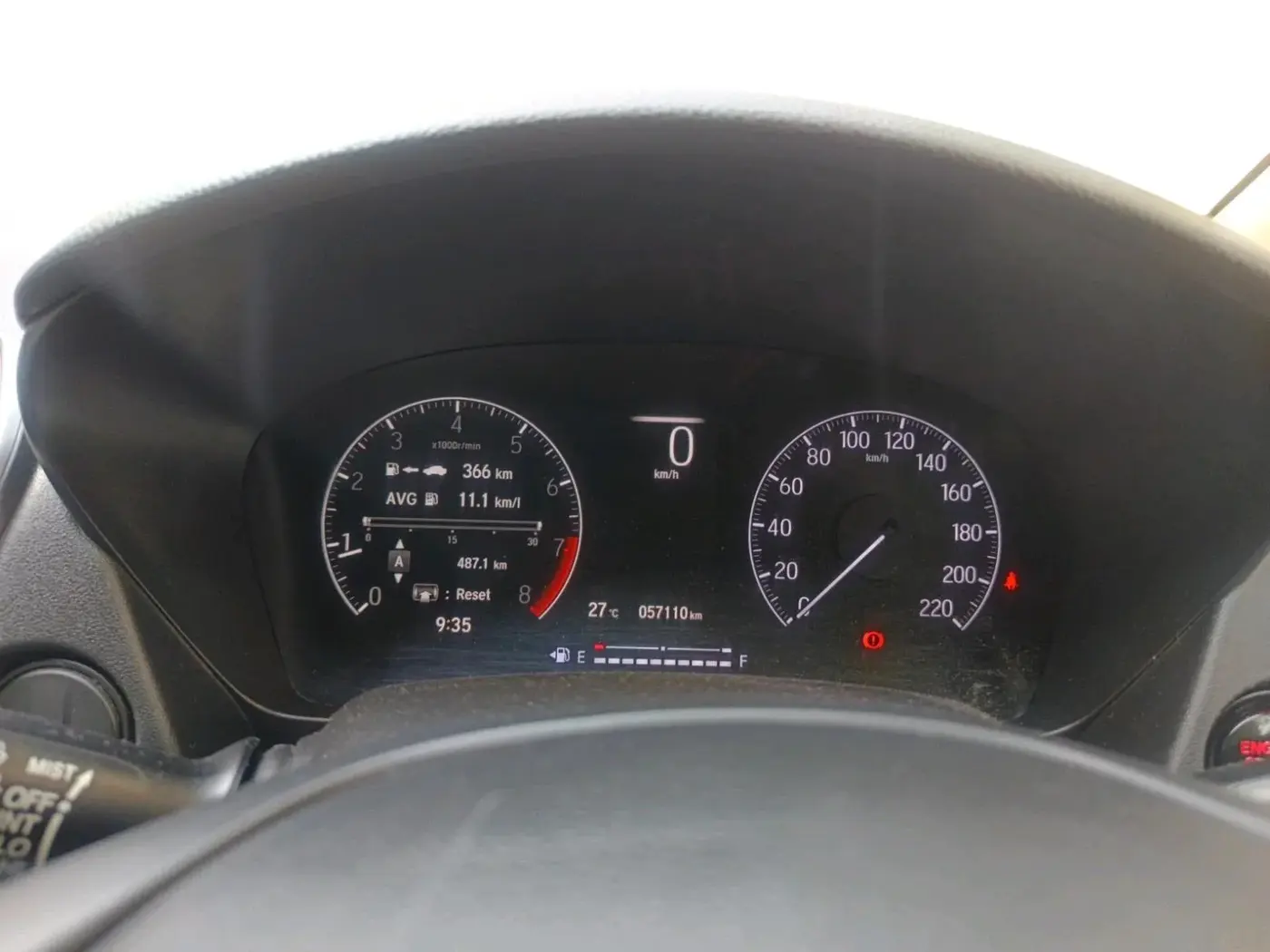 2021 Honda City 1.5L I-VTEC VX, Petrol, Manual, 57,110 km, interior