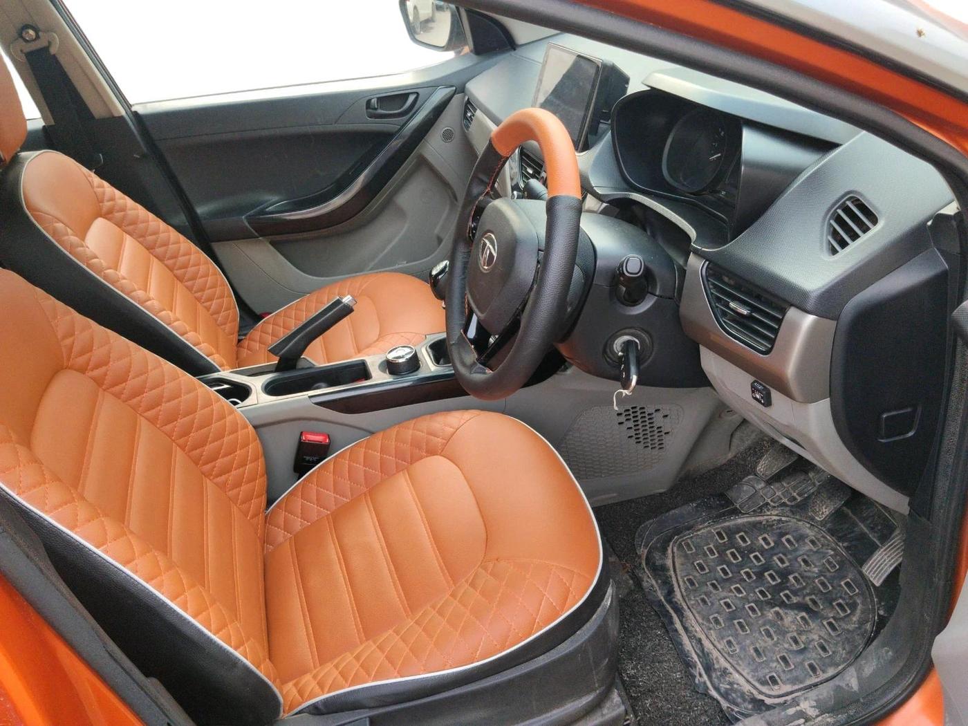 2019 Tata NEXON XM PETROL, CNG, Manual, 62,589 km, interior