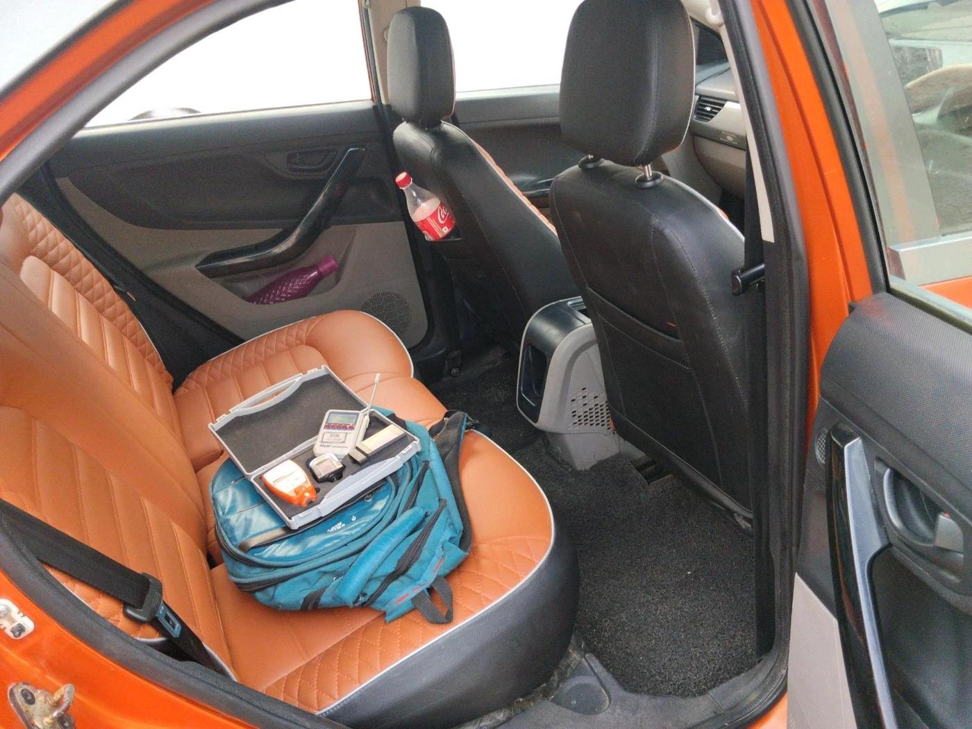 2019 Tata NEXON XM PETROL, CNG, Manual, 62,589 km, interior